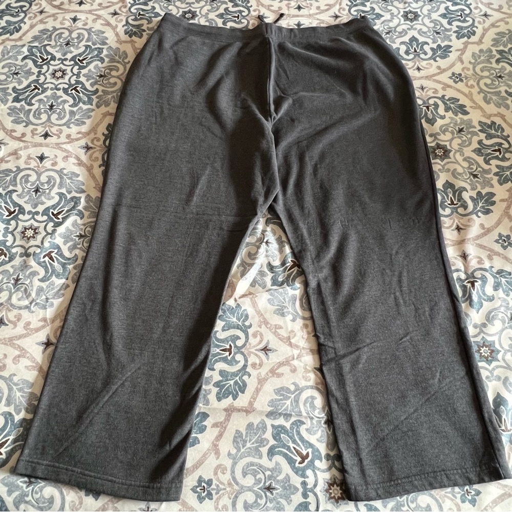 St. John's Bay Active Gray Sweatpants 4X - Picture 3 of 7